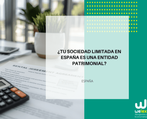 ¿Tu sociedad limitada en España es una entidad patrimonial?